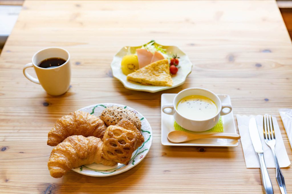 朝食写真